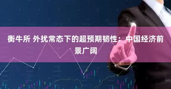 衡牛所 外扰常态下的超预期韧性：中国经济前景广阔
